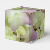 Almost Pink Hydrangea Floral Wedding Bedankdoosjes (Achterkant)