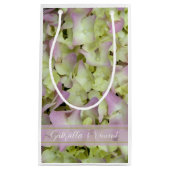 Almost Pink Hydrangea Floral Wedding Klein Cadeauzakje (Voorkant)