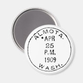 Almota Ghostmark Magneet (Voorkant / Achterkant)