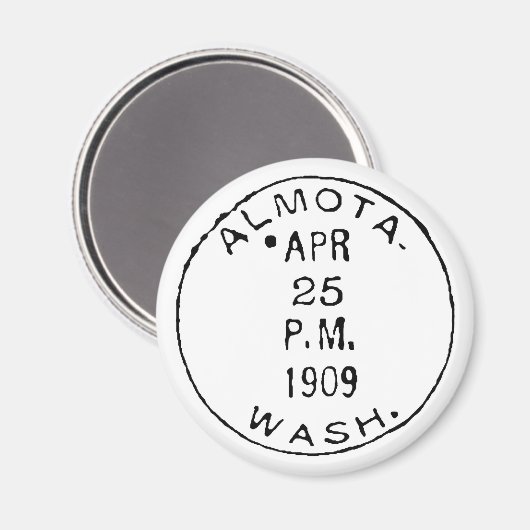 Almota Ghostmark Magneet (Voorkant / Achterkant)