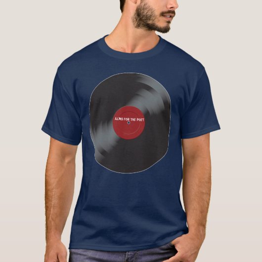Alms for the Poet Record T-shirt (Voorkant)