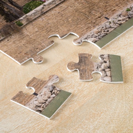 Almudaina Palace in Palma de Mallorca, Spanje Legpuzzel (Zijkant)