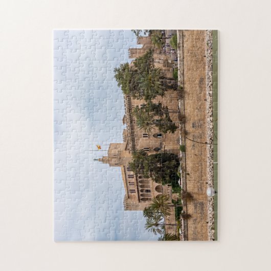 Almudaina Palace in Palma de Mallorca, Spanje Legpuzzel (Verticaal)