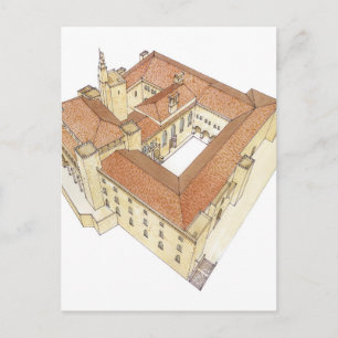 Almudaina Royal Palace. Palma de Mallorca Spanje Briefkaart