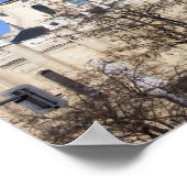 Almudena Cathedraal in Madrid Poster (Hoek)