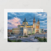 Almuneda cathedraal in Madrid Briefkaart (Voorkant / Achterkant)