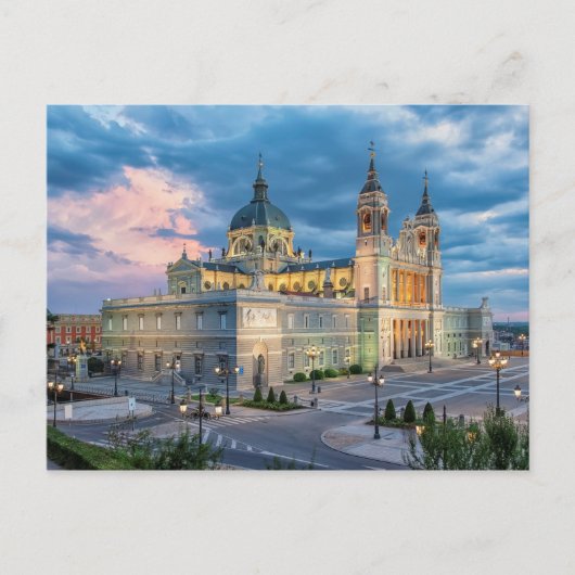 Almuneda cathedraal in Madrid Briefkaart (Voorkant)