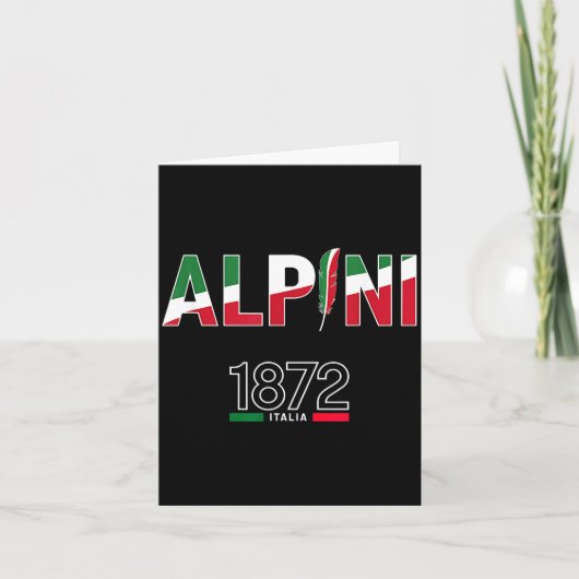 Alni Alni Pride Italiano Alne Hat  Kaart (Voorkant)