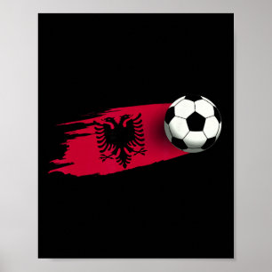 Alnia Vlag Jersey Alniaans Voetbalteam Alniaans  Poster