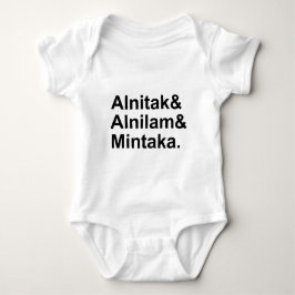 Alnitak Alnilam Mintaka | 3 sterren van de gordel Romper