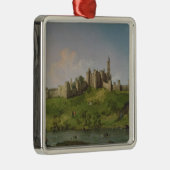 Alnwick Castle Metalen Ornament (Rechts)