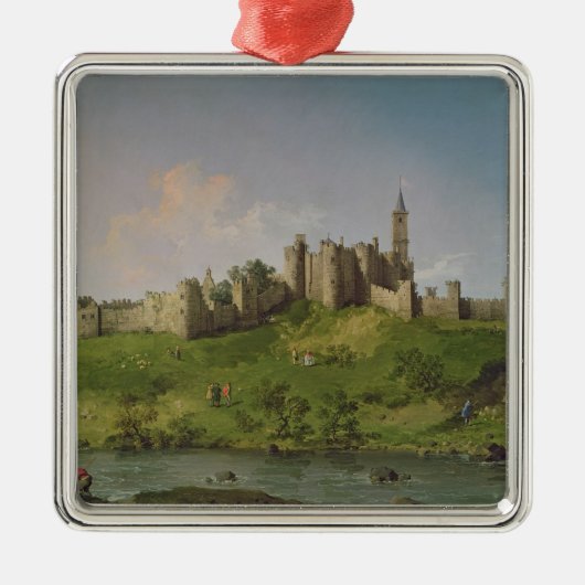 Alnwick Castle Metalen Ornament (Voorkant)