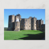 Alnwick Castle, Northumberland, Engeland Briefkaart (Voorkant)