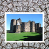 Alnwick Castle, Northumberland, Engeland Briefkaart