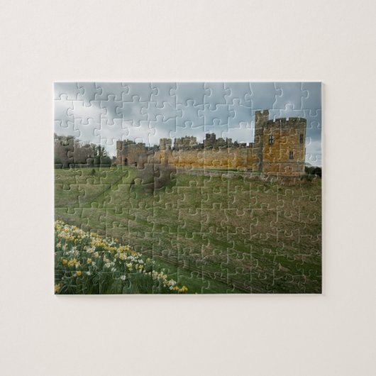 Alnwick Castle , Northumberland, Verenigd Koninkri Legpuzzel (Horizontaal)