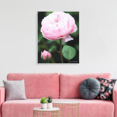 Alnwick Castle Roos Canvas Afdruk (Insitu (Woonkamer))