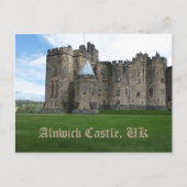 Alnwick Castle UK Briefkaart (Voorkant)
