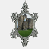 Alnwick Castle UK Tin Sneeuwvlok Ornament (Links)
