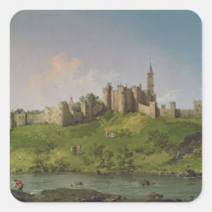 Alnwick Castle Vierkante Sticker