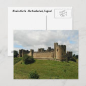 Alnwick Kasteel Briefkaart (Voorkant / Achterkant)