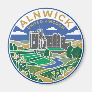 Alnwick Verenigd Koninkrijk Magneet