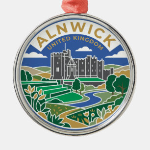Alnwick Verenigd Koninkrijk Metalen Ornament