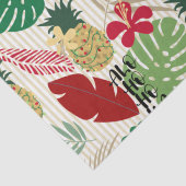 ALO-HO-HO-HA Hawaiian Tropical Holiday Wrapping P Tissuepapier (Detail)