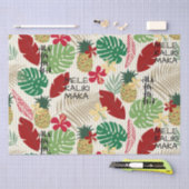 ALO-HO-HO-HA Hawaiian Tropical Holiday Wrapping P Tissuepapier (Craft)