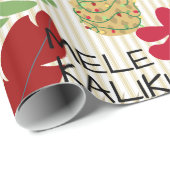 ALO-HO-HO-HA Tropische Holiday  Cadeaupapier (Rol Hoek)