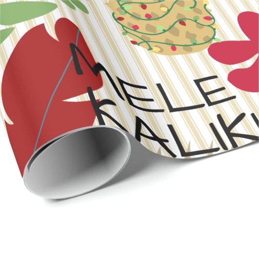 ALO-HO-HO-HA Tropische Holiday  Cadeaupapier (Rol Hoek)