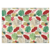 ALO-HO-HO-HA Tropische Holiday  Tafelkleed (Voorkant (Horizontaal))