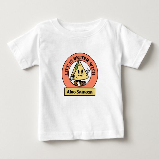 Alo Samosa T-shirt (Voorkant)