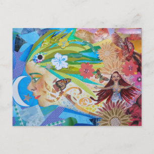 Aloe Collage Briefkaart