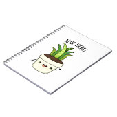 Aloe Daar Grappige Aloe Vera Grappenmakerij Notitieboek (Linkerzijde)