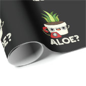 Aloë Funny Plant Hallo Cadeaupapier (Rol Hoek)
