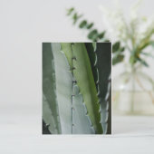 Aloe - Macro Fine Art-foto Briefkaart (Staand voorkant)