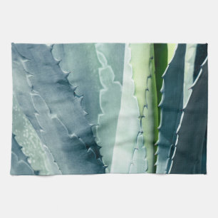 Aloe - Macro Fine Art-foto Theedoek