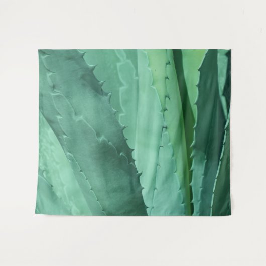 Aloe - Macro Fine Art-foto Wandkleed (Voorkant (horizontaal))