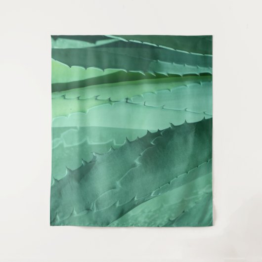 Aloe - Macro Fine Art-foto Wandkleed (Voorkant)