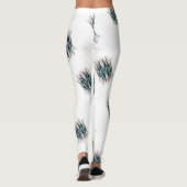 Aloë Minimal Pattern laat Leggings (Achterkant)