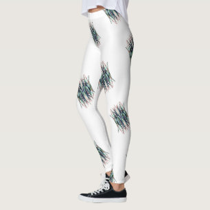Aloë Minimal Pattern laat Leggings