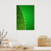 Aloe plant poster (Keuken)