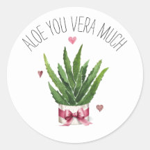 Aloe u Vera veel Pun Classroom Valentijn