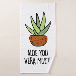 Aloe Vera Bad Handdoek