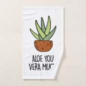 Aloe Vera Bad Handdoek (Handdoek)