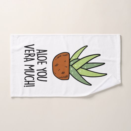 Aloe Vera Bad Handdoek (Handdoek)