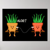 Aloe Vera Barber Poster (Voorkant)