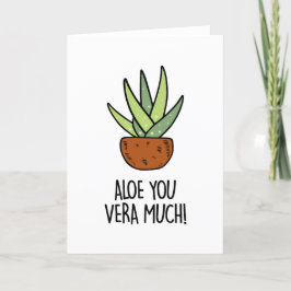 Aloe Vera Bedankkaart