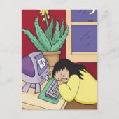 Aloe Vera Briefkaart (Voorkant)