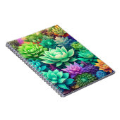 Aloë Vera en Succulenten Collage Notitieboek (Rechterzijde)